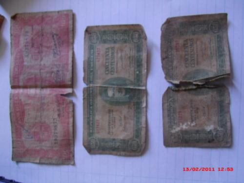Tengo un lote de 6 billetes uruguayos 2 de 1 - Imagen 2